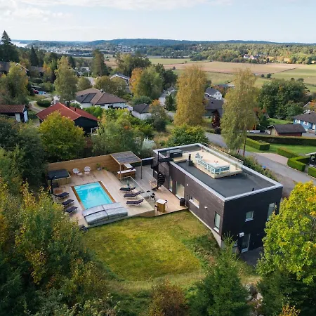 Vila Funkisdrom With Pool Proximity To The Sarpsborg