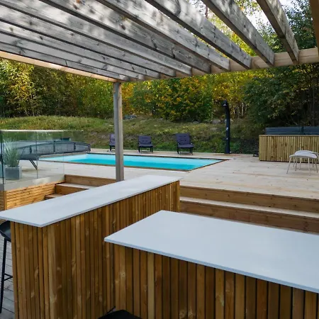 Funkisdrom With Pool Proximity To The Sarpsborg