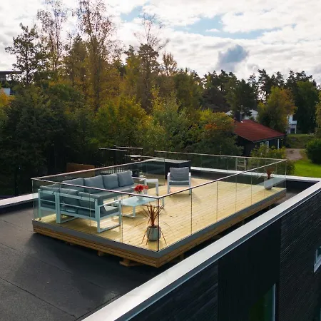 Funkisdrom With Pool Proximity To The *