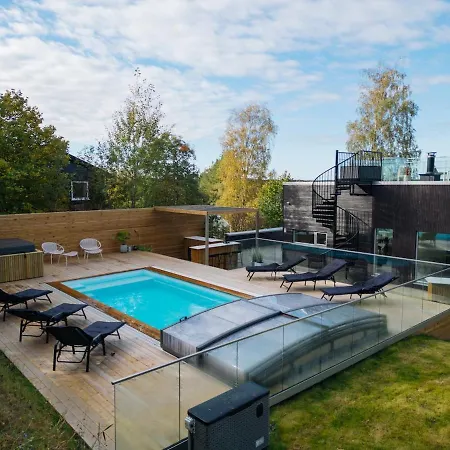 Funkisdrom With Pool Proximity To The * Sarpsborg