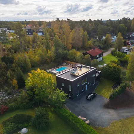 Funkisdrom With Pool Proximity To The * Sarpsborg