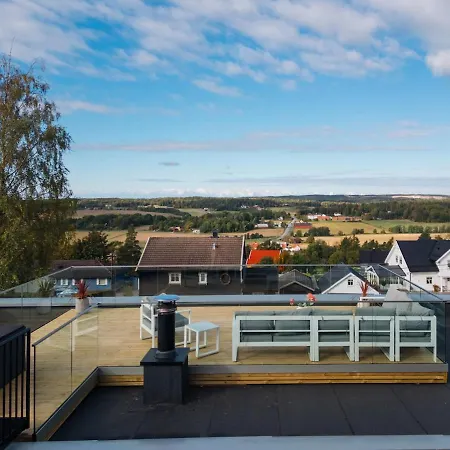 Βίλα Funkisdrom With Pool Proximity To The Sarpsborg